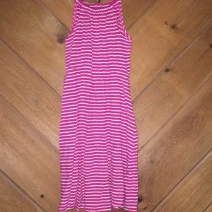 Pink Striped Dress